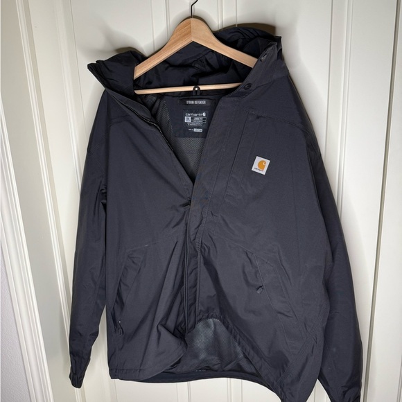 Carhartt Men's STORM DEFENDER Rain Jacket size 2X - Picture 4 of 6